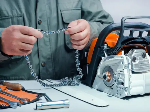 How To Clean An Electric Chainsaw | Equipment Girl